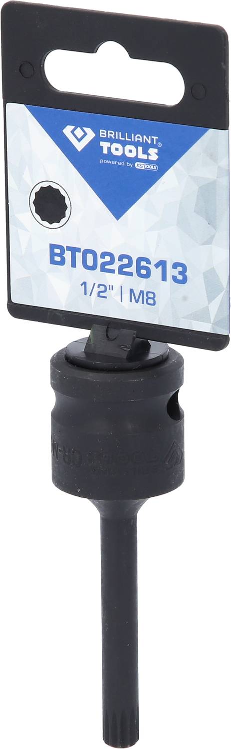 Steckschlüsseleinsatz mit Sechskantschaft, Produktnummer BT022613, Größe 1/2