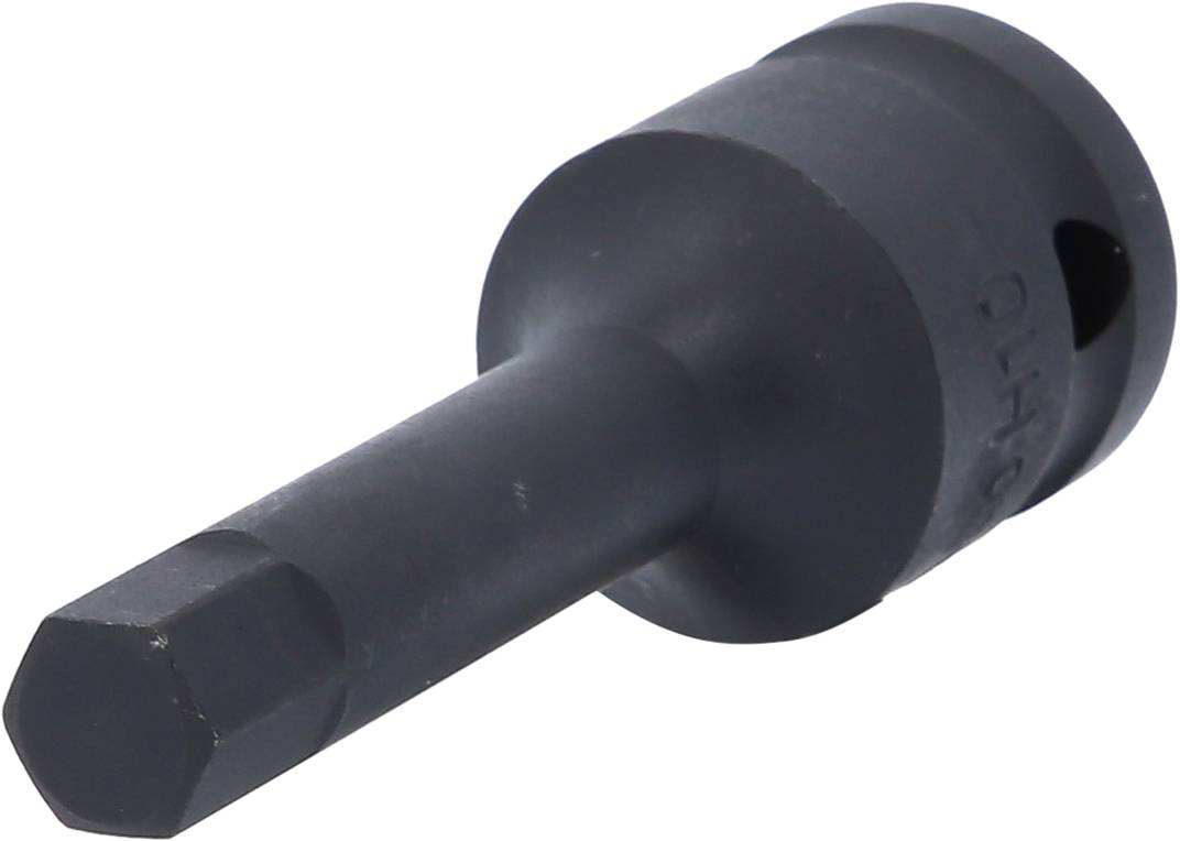 Sechskant-Bit für Schraubendreher, schwarz, geeignet für den Einsatz mit Elektrowerkzeugen.
