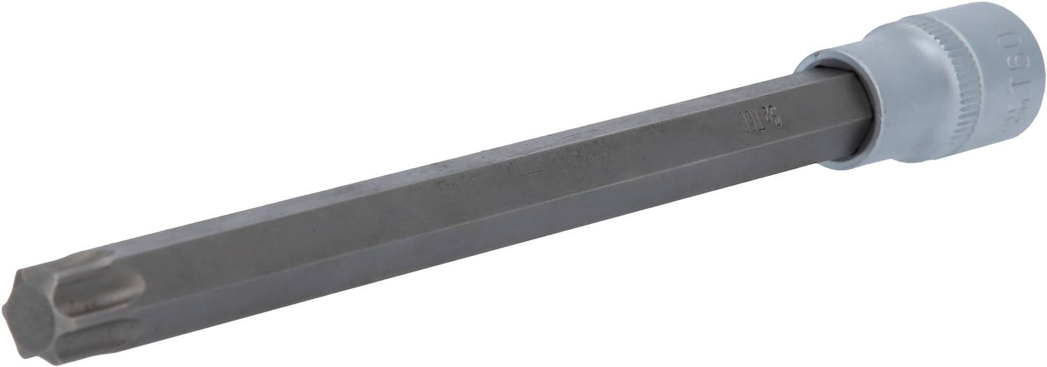 Sechskant-Bit für Schraubenzieher, silberfarben, mit Torx-Kopf, geeignet für handbetriebene und elektrische Werkzeuge.