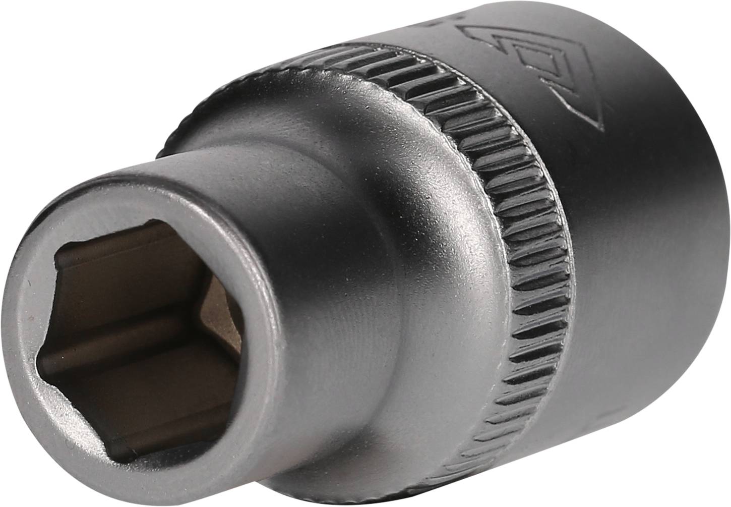 Steckschlüssel, sechskantig, verchromt, für handbetätigte Drehmomentschlüssel und Ratschenadapter geeignet.