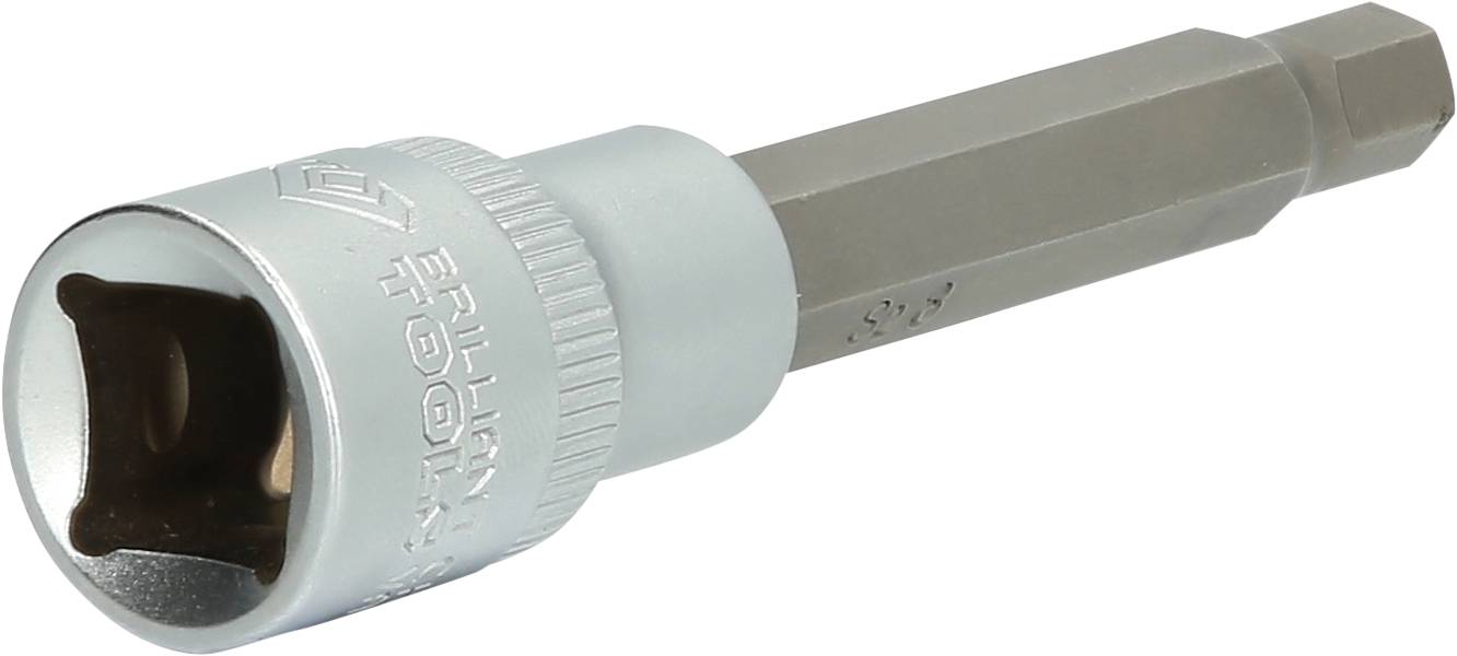 Sechskant-Bit mit Gelenk, verwendet für das Anziehen oder Lösen von Schrauben in schwer zugänglichen Bereichen. Werkzeugaufsatz.