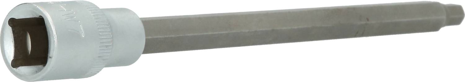 Steckschlüsseleinsatz mit langem Schaft zum Erreichen von Schrauben in tiefen oder schwer zugänglichen Bereichen.