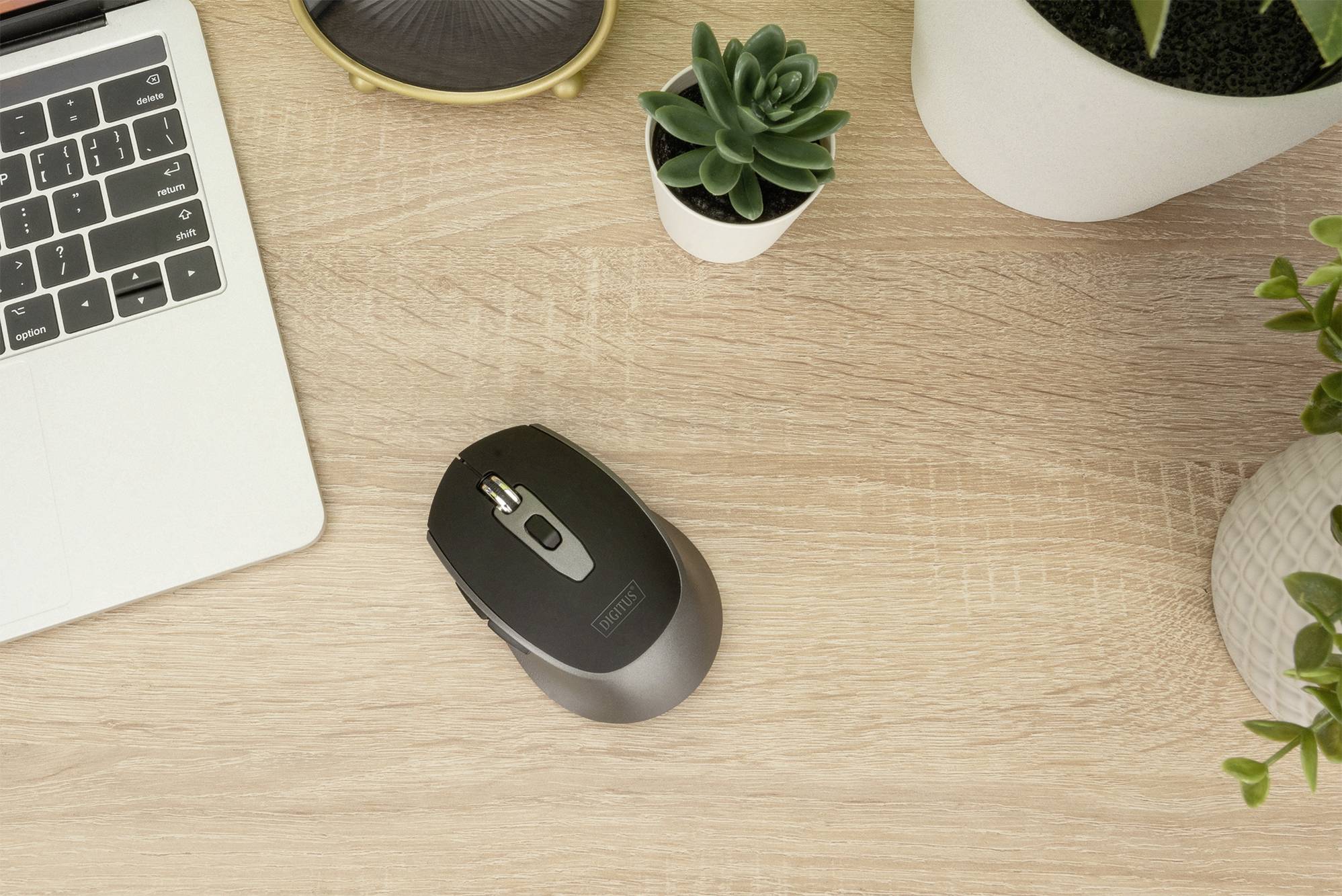 DIGITUS - Wireless Optical Mouse, 6 Tasten, 1600 dpi