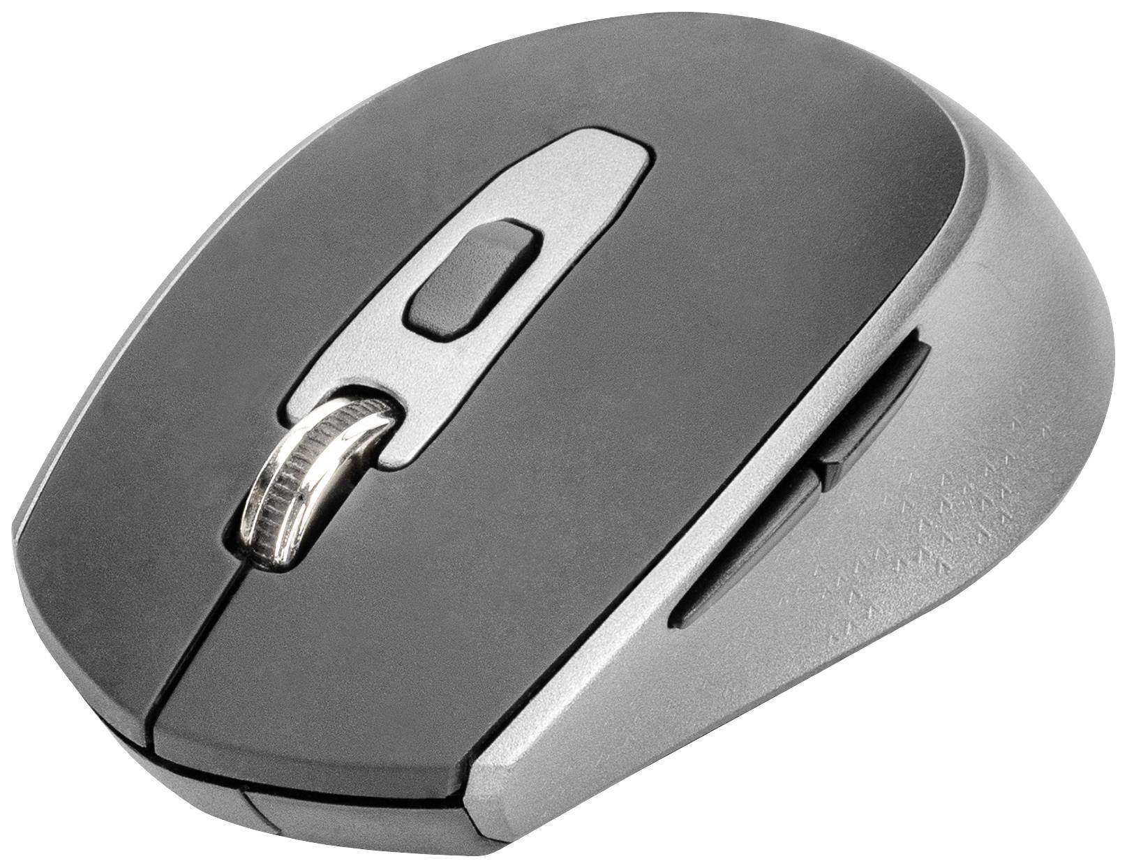 Digitus DA-20162 Maus Kabellos Optisch Schwarz, Grau 6 Tasten 1600 dpi, 1200 dpi, 800 dpi