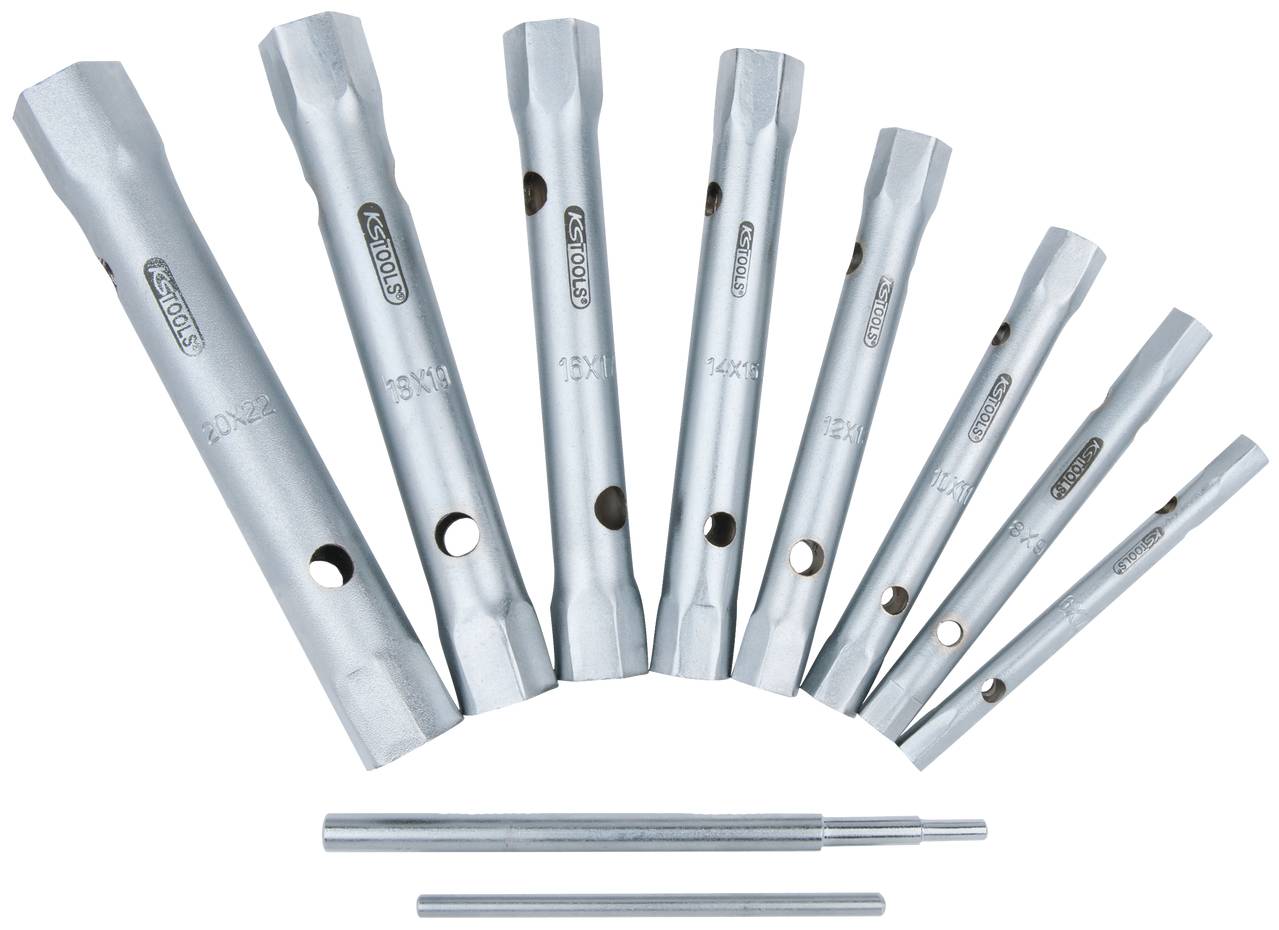 KS Tools 518.0900 Rohrsteckschlüssel 10teilig