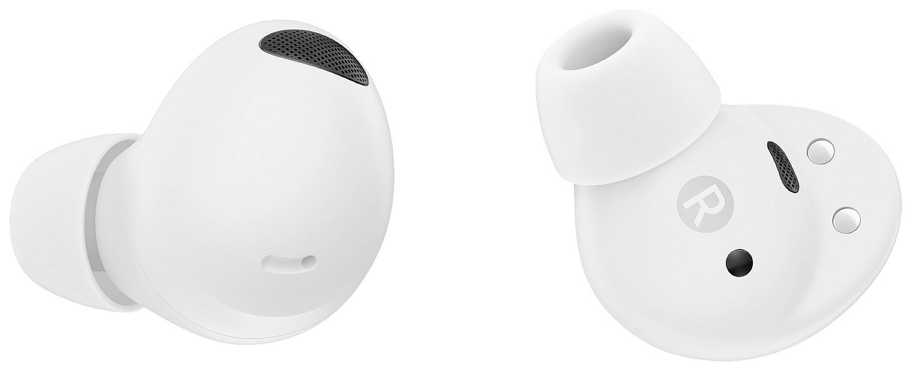 Samsung Buds 2 Pro In Ear Kopfhörer Bluetooth® Stereo Weiß Noise Cancelling, Mikrofon-Rauschunterdrückung Ladecase, Wasserabweisend