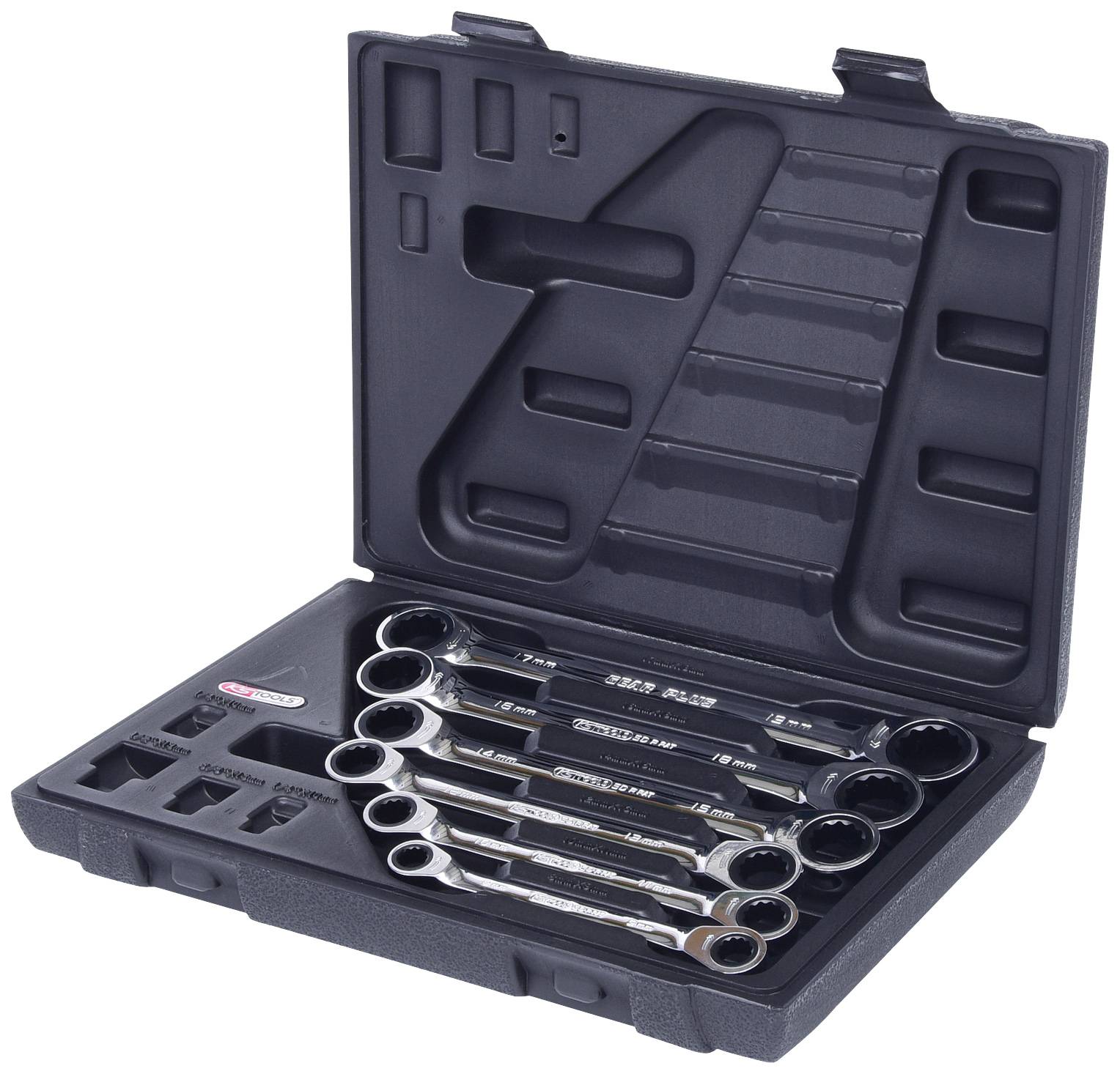 KS Tools 5034556 503.4556 Doppel-Ringschlüssel-Satz Schlüsselweite (Metrisch) 8 - 19mm