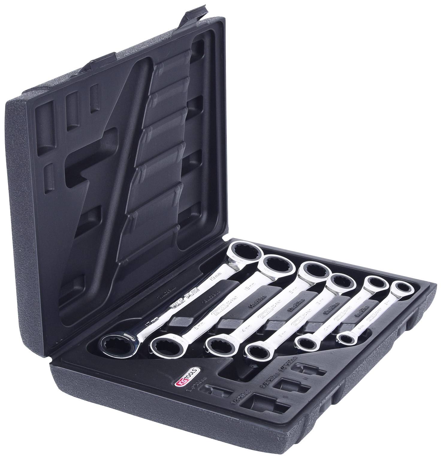 KS Tools 5034556 503.4556 Doppel-Ringschlüssel-Satz Schlüsselweite (Metrisch) 8 - 19mm