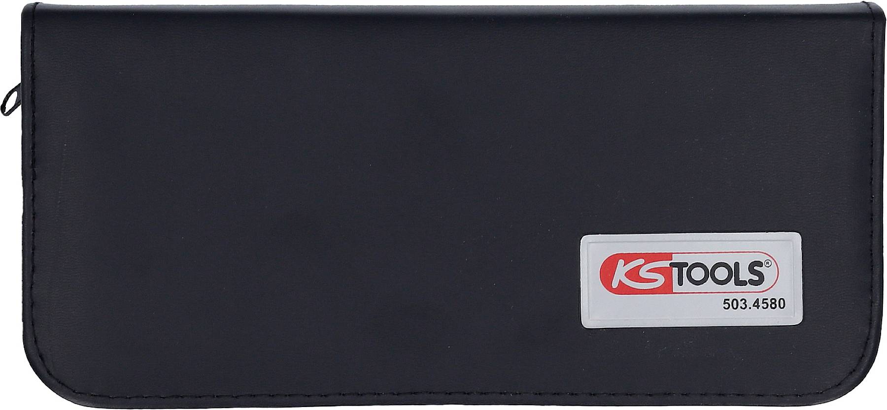 Schwarzes Etui mit 'KS Tools'-Logo und Nummer 503.4580 auf der Vorderseite.