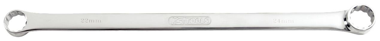 Ringmaulschlüssel 22mm - 24mm aus Metall, glänzend