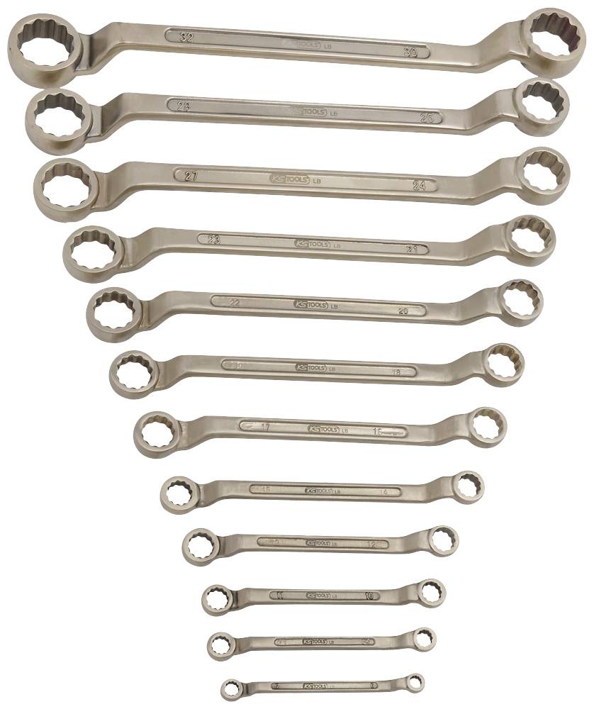 KS Tools 963.7437 9637437 Doppel-Ringschlüssel-Satz