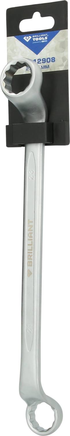 'Proxxon Speedy Ringschlüssel' ist ein silberner Schraubenschlüssel mit doppelseitigen Ringen, verpackt in Karton mit Markenlogo oben.