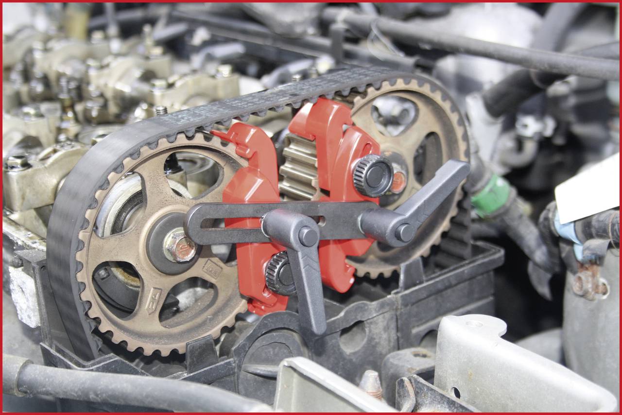 KS Tools 1503190 Universal-Nockenwellen Blockiervorrichtung, 5-tlg