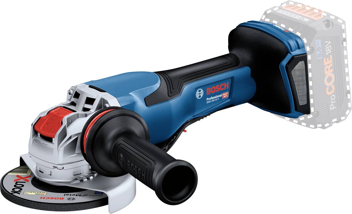 Bosch Professional GWX 18V-15 P 06019H6F00 Akku-Winkelschleifer 125 mm bürstenlos, ohne Akku 1500 W 18 V