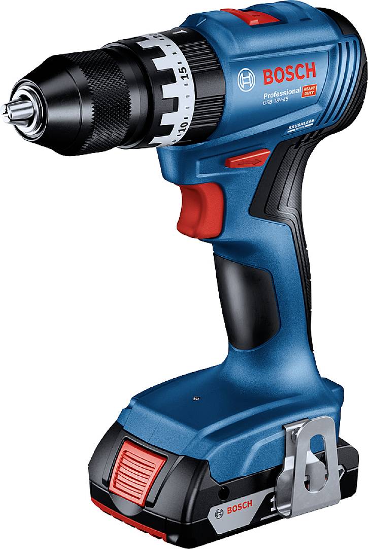 Bosch Professional GSB 18V-45 06019K3305 Akku-Schlagbohrschrauber bürstenlos