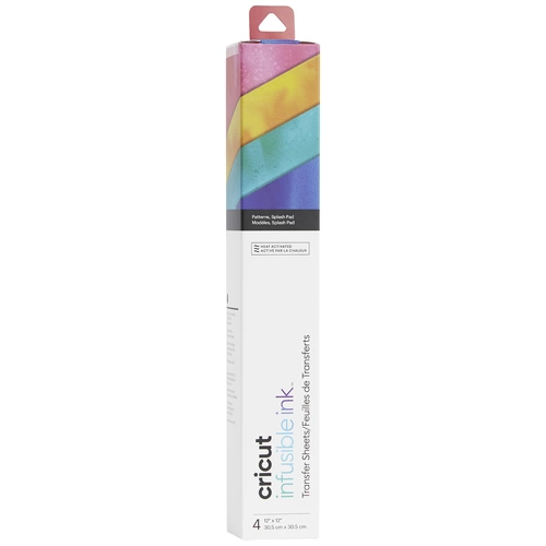 Cricut Infusible Ink™-Transferfolie, gemustert, Splash Pad Transferblätter Mehrfarbig Cricut Infusible Ink™-Transferfolie, gemustert, Splash Pad Transferblätter Mehrfarbig