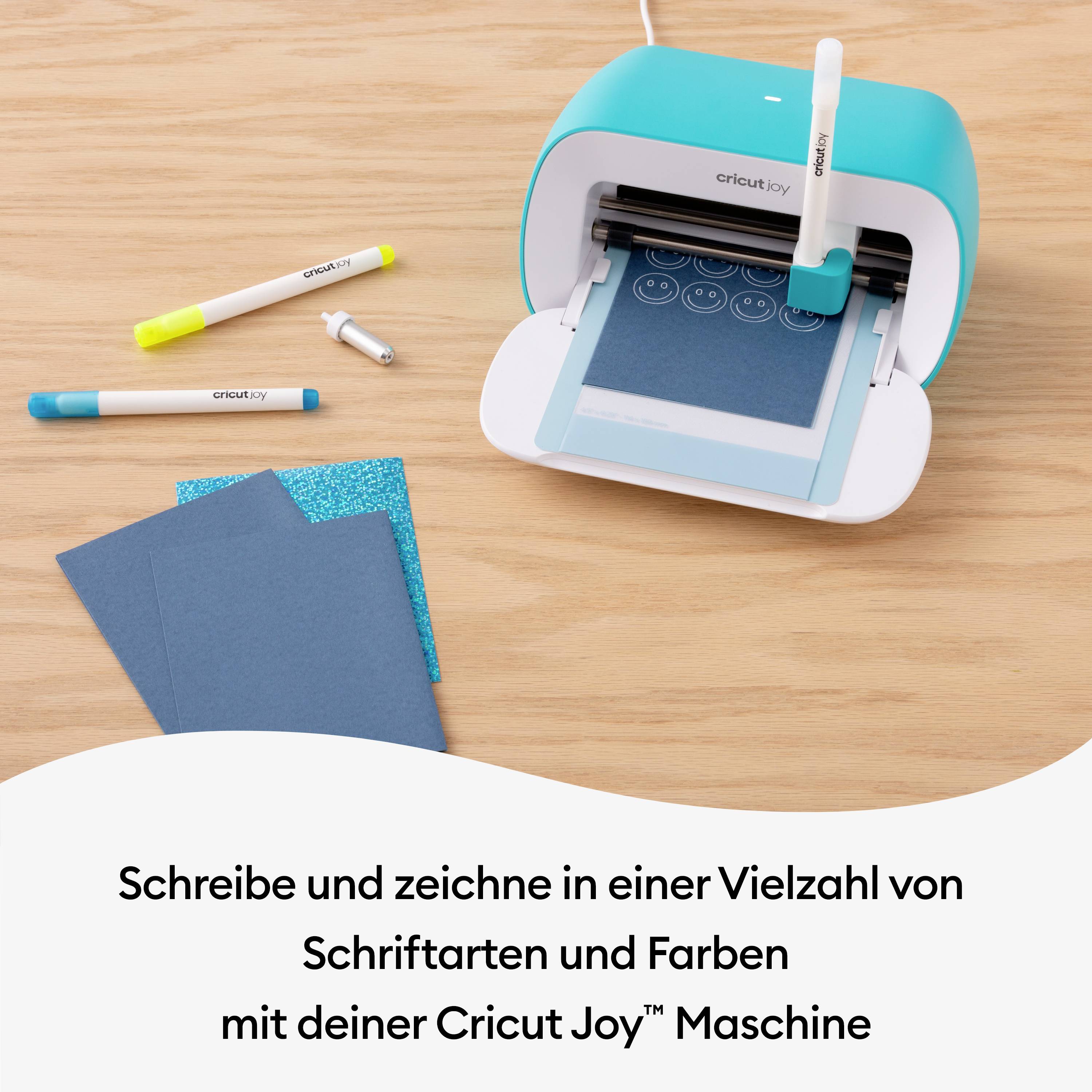 Cricut Joy™ Gel 1,0 mm, 3er Stiftset Weiß, Pink, Orange