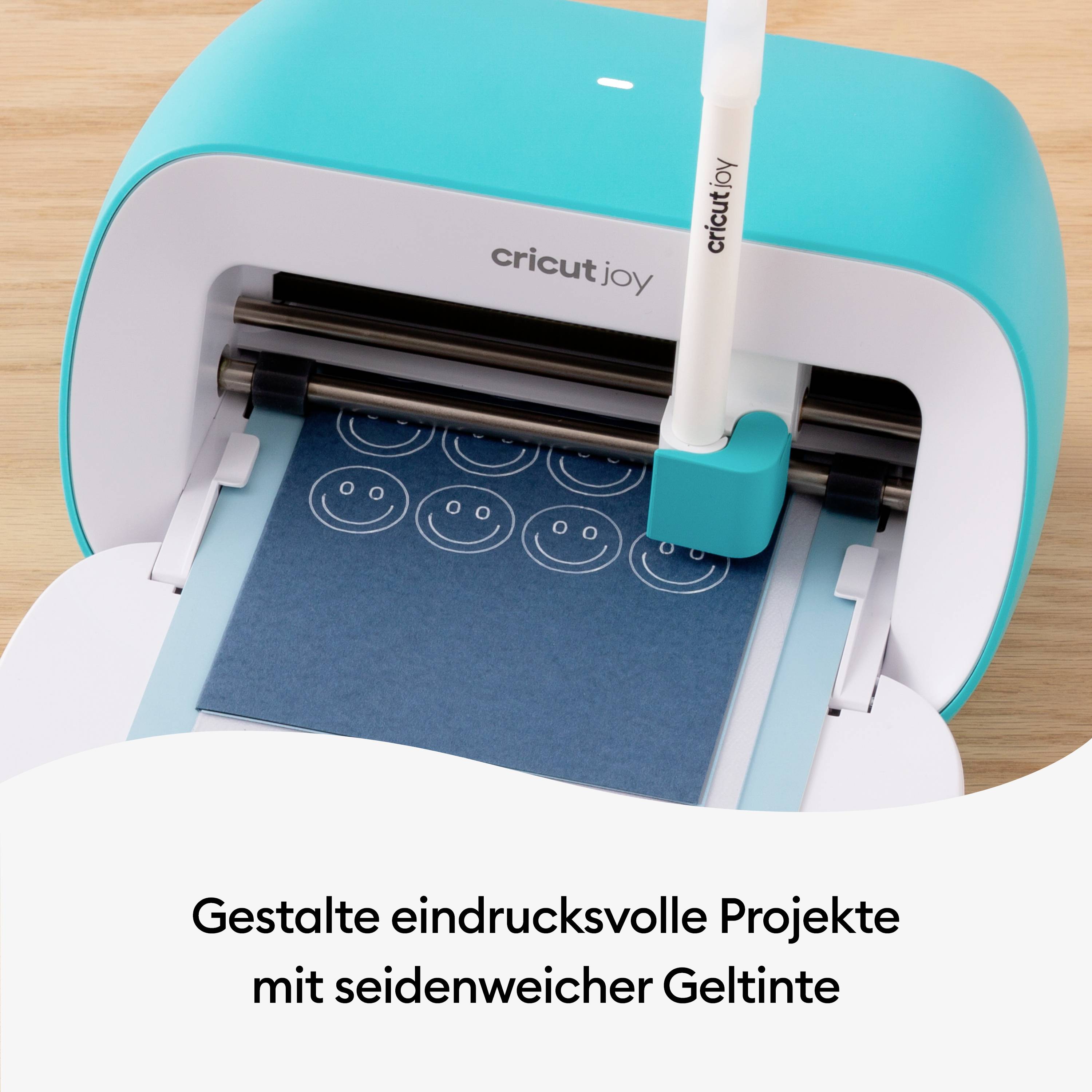 Cricut Joy™ Gel 1,0 mm, 3er Stiftset Weiß, Blau, Gelb