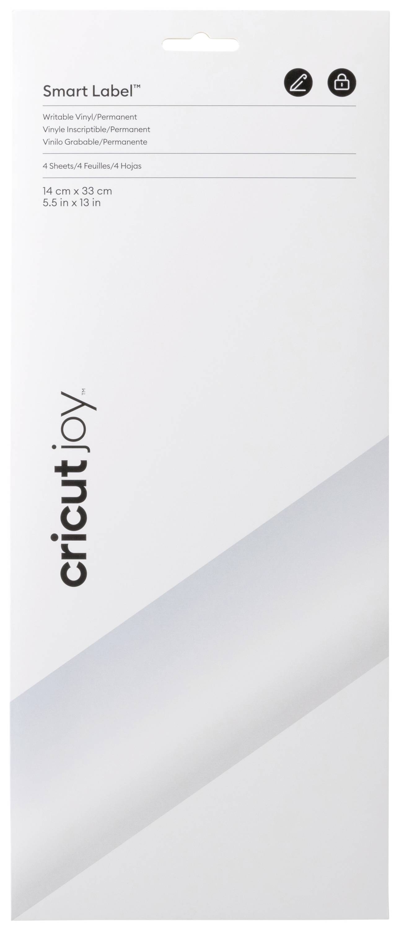 Cricut Joy™ Smart Label™ 4er Folie Schwarz