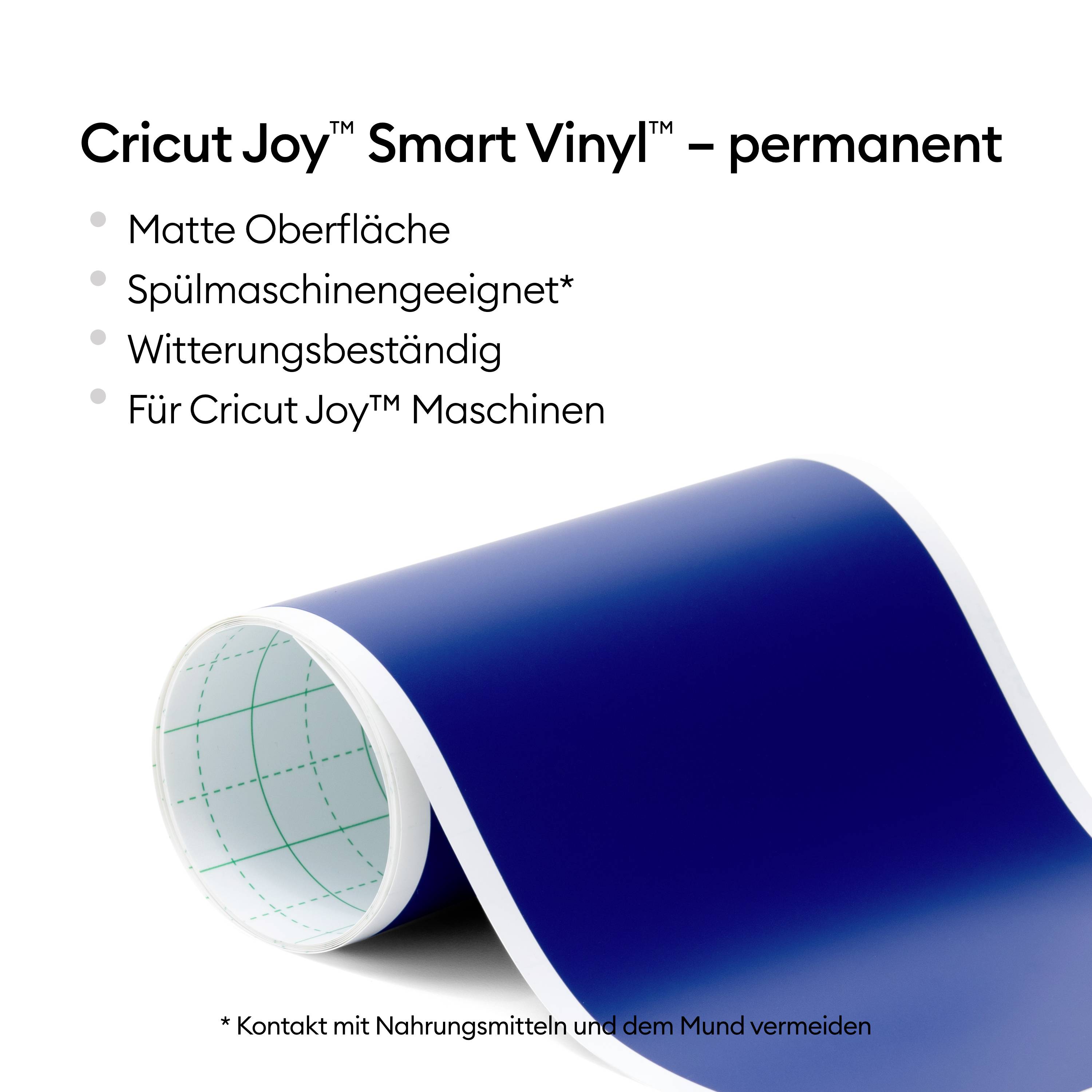 Cricut Joy™ Smart Vinyl™ Permanent Folie Blau
