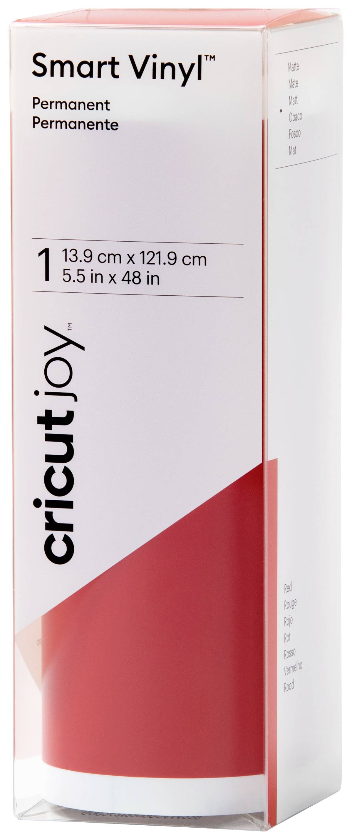 Cricut Joy™ Smart Vinyl™ Permanent Folie Rot