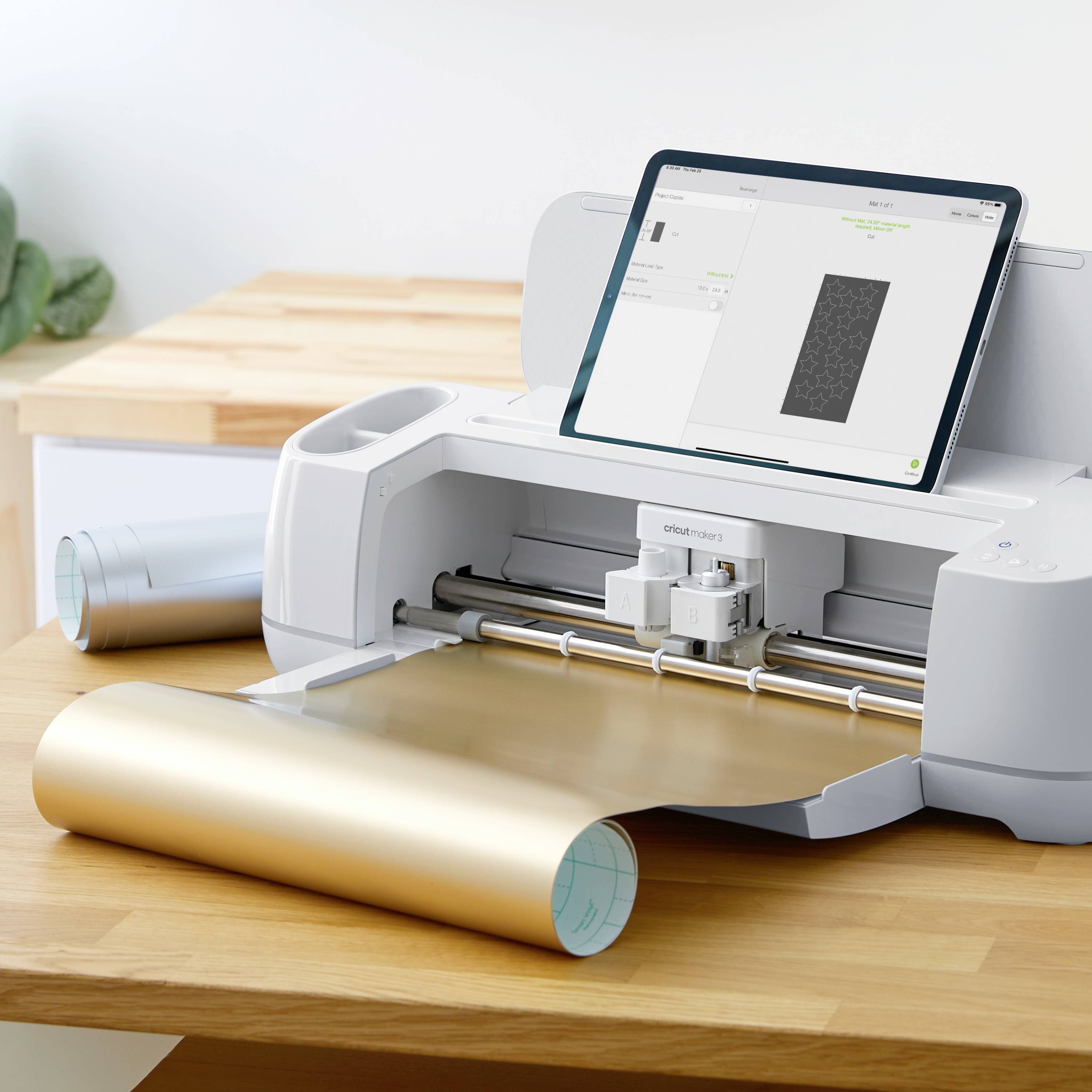 Cricut Smart Vinyl Removable Folie Champagner