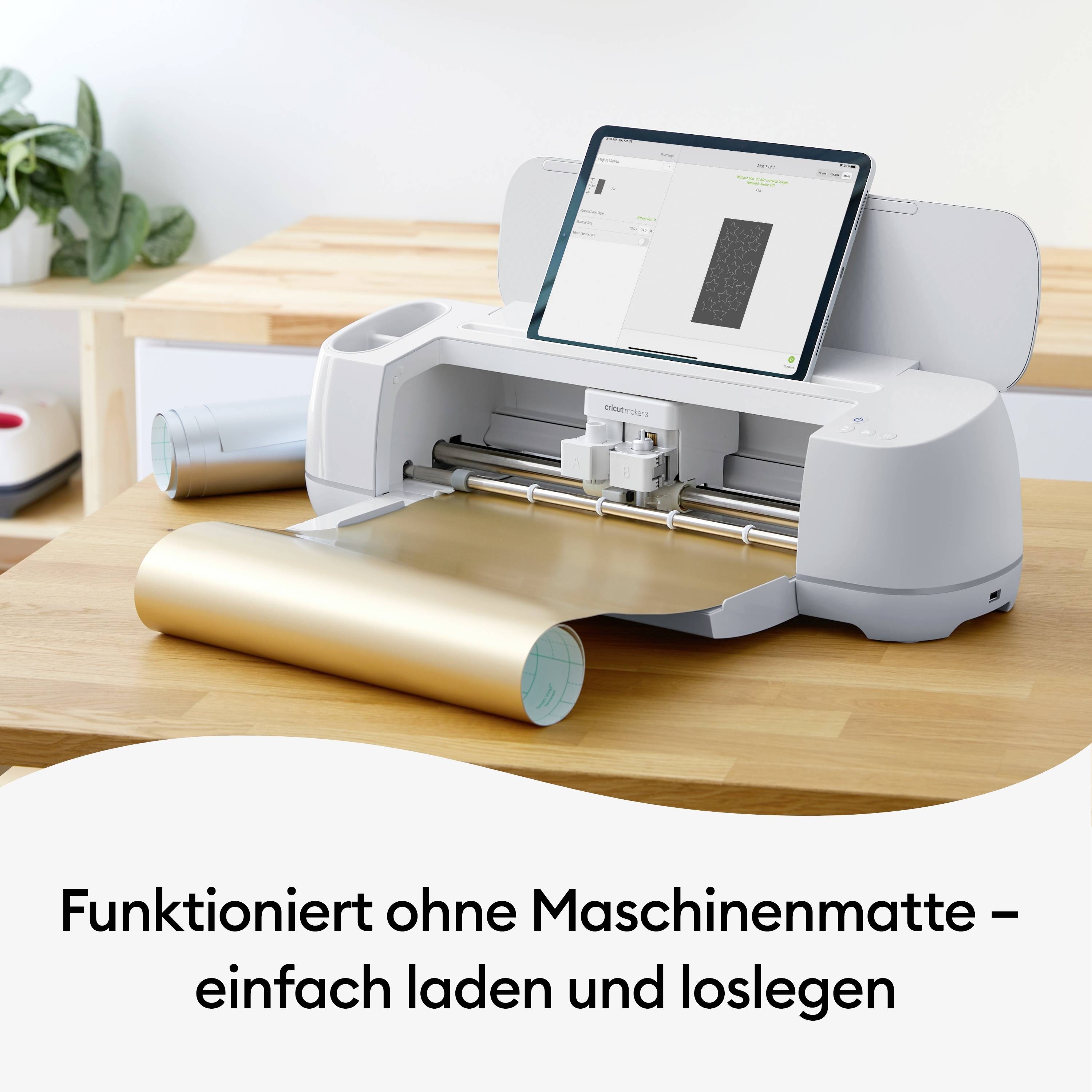 Cricut Smart Vinyl Removable Folie Champagner