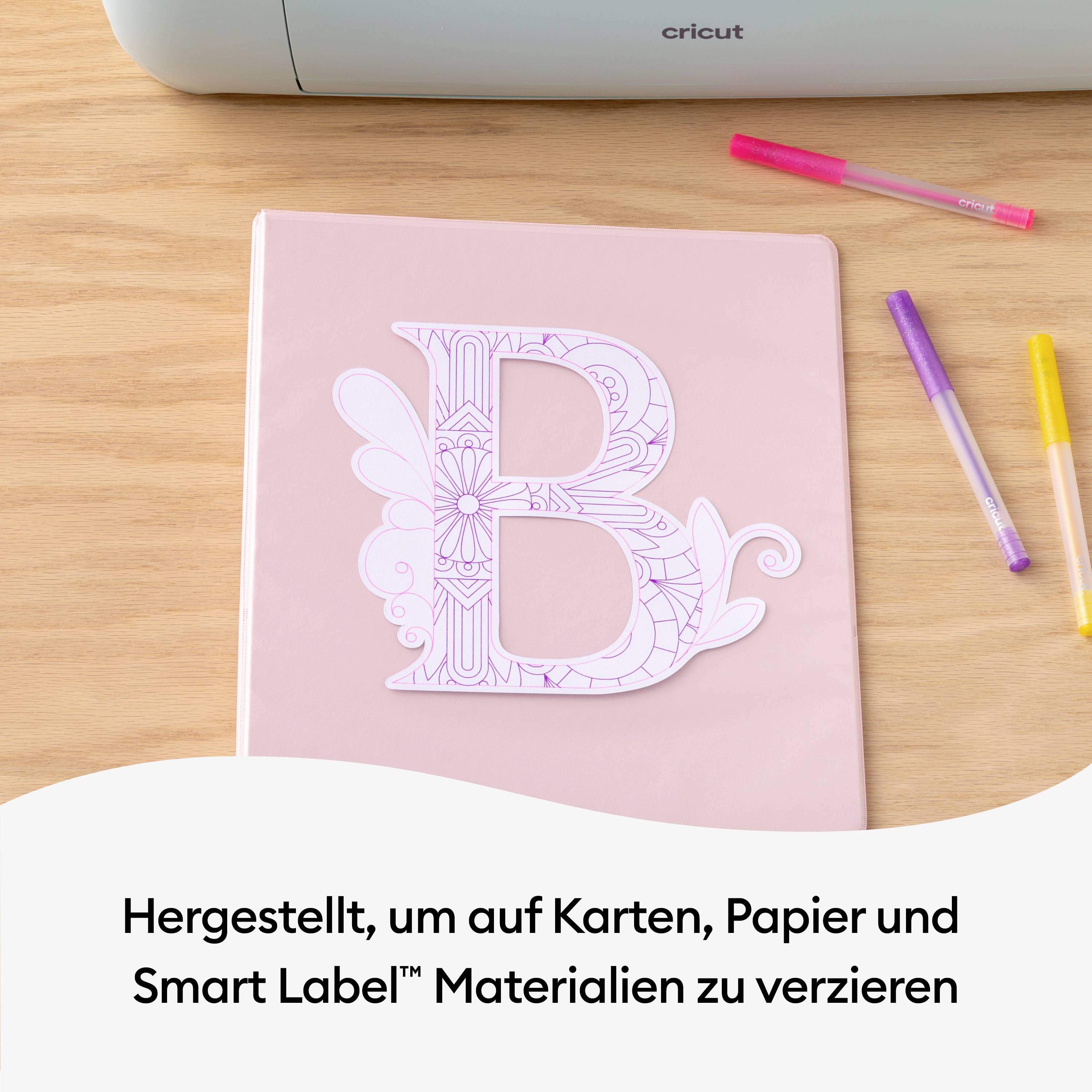 Cricut Glitzer Gel 0,8mm, 5er Stiftset Neon