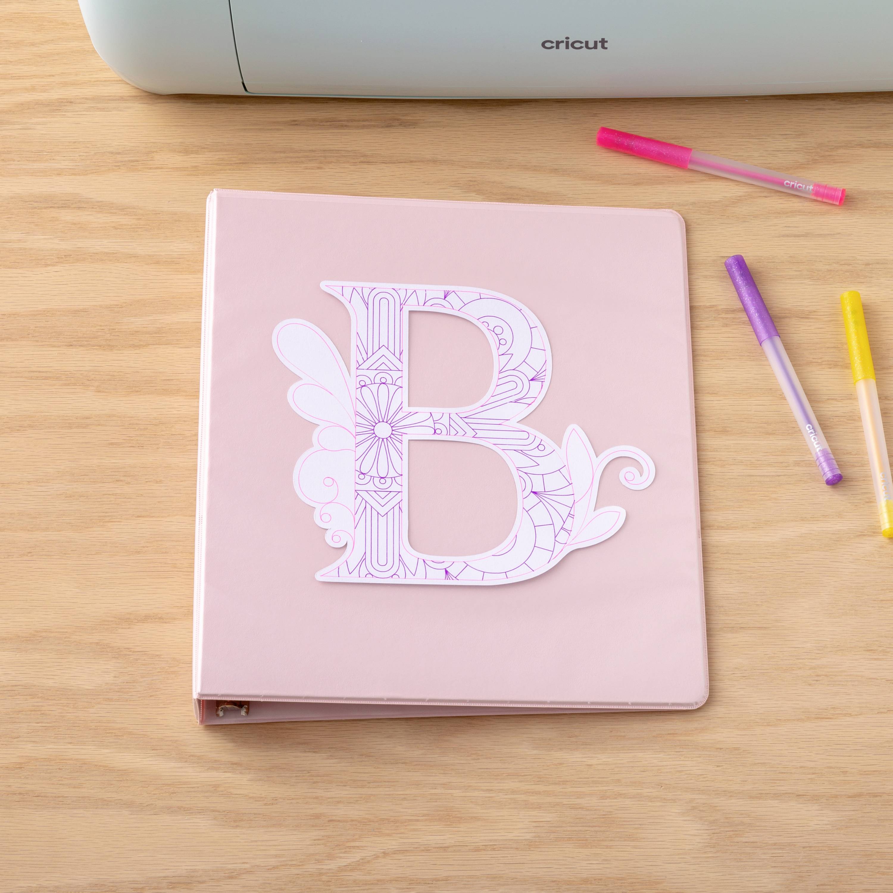 Cricut Glitzer Gel 0,8mm, 5er Stiftset Neon