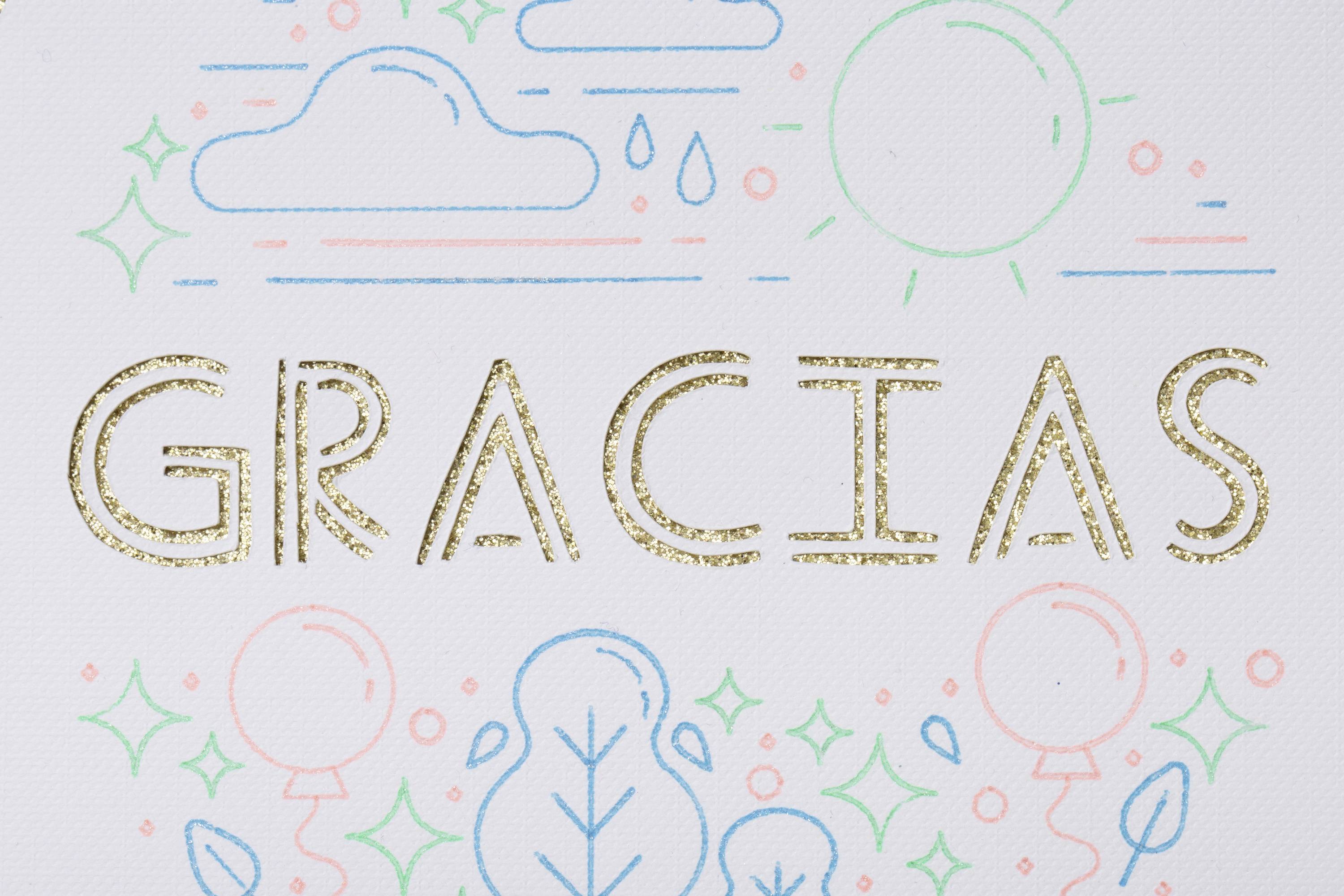 Cricut Glitzer Gel 0,8mm, 10er Stiftset Blau, Gelb, Orange, Grün, Rot, Schwarz, Braun, Hellblau, Rosa, Lila