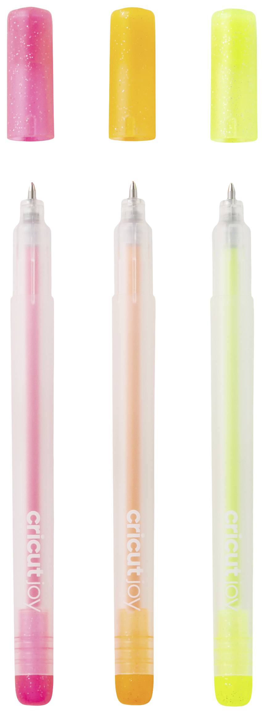 Cricut Joy™ Glitzer Gel 0,8mm, 3er Stiftset Neon