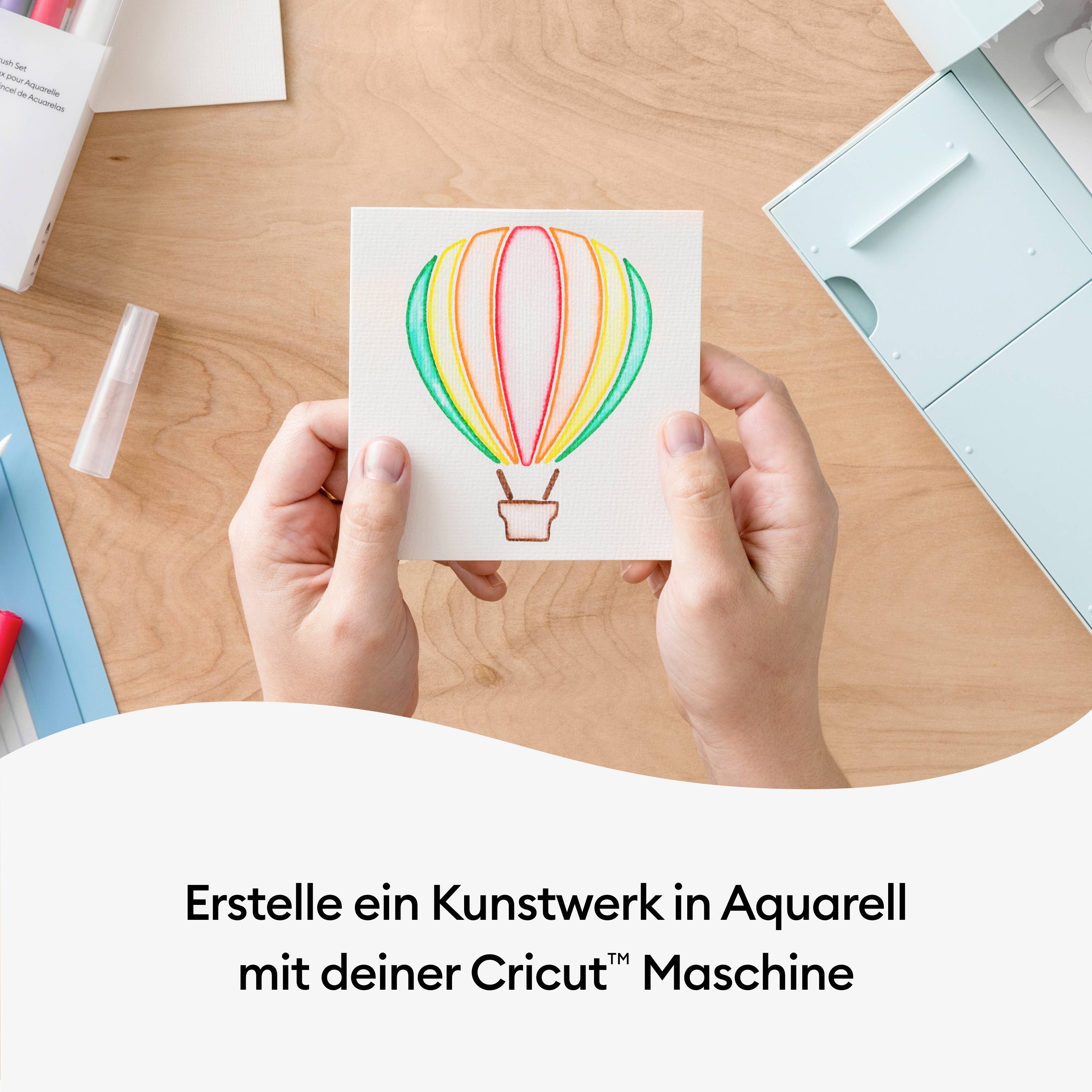 Cricut Aquarellkarten R40 12er Folie