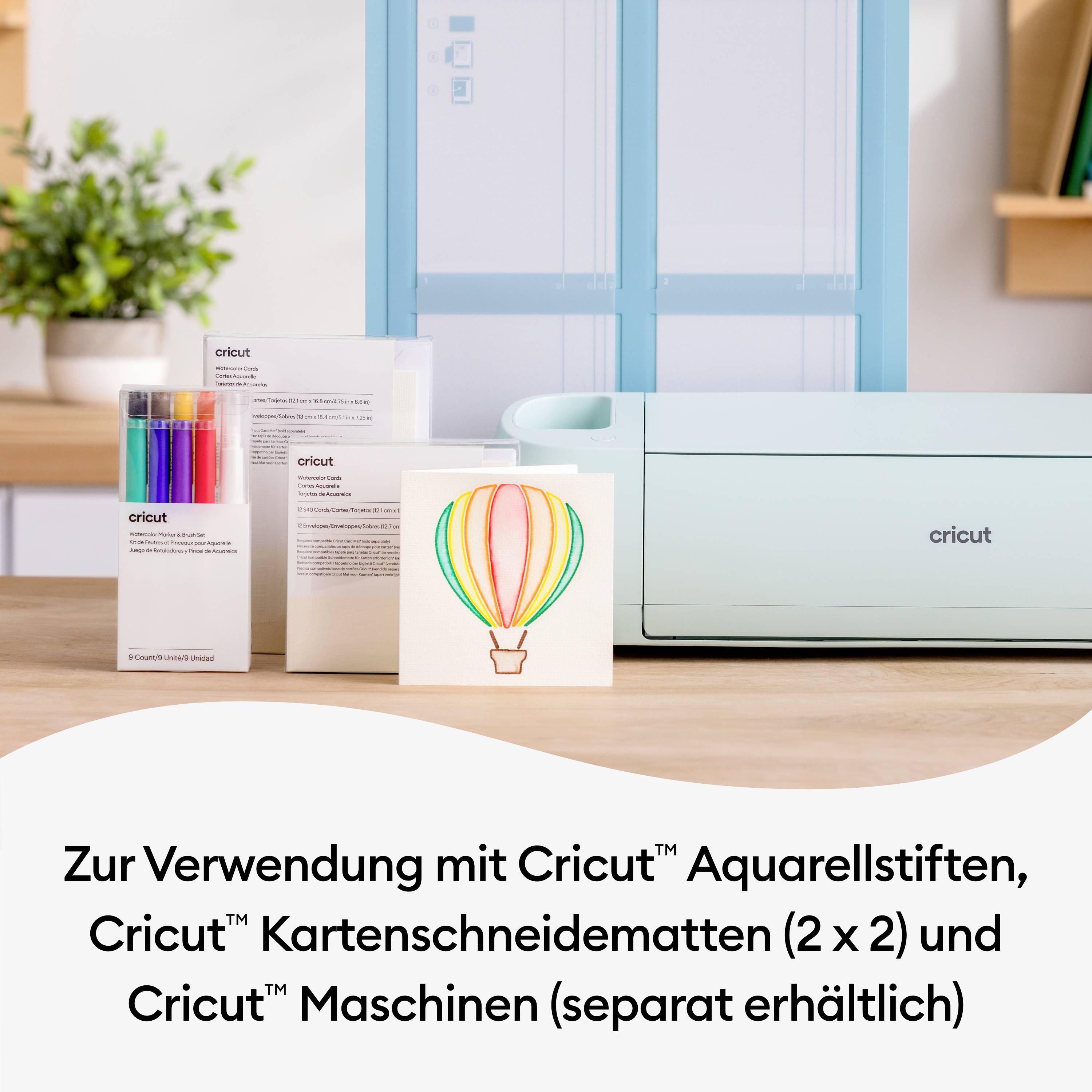 Cricut Aquarellkarten R40 12er Folie