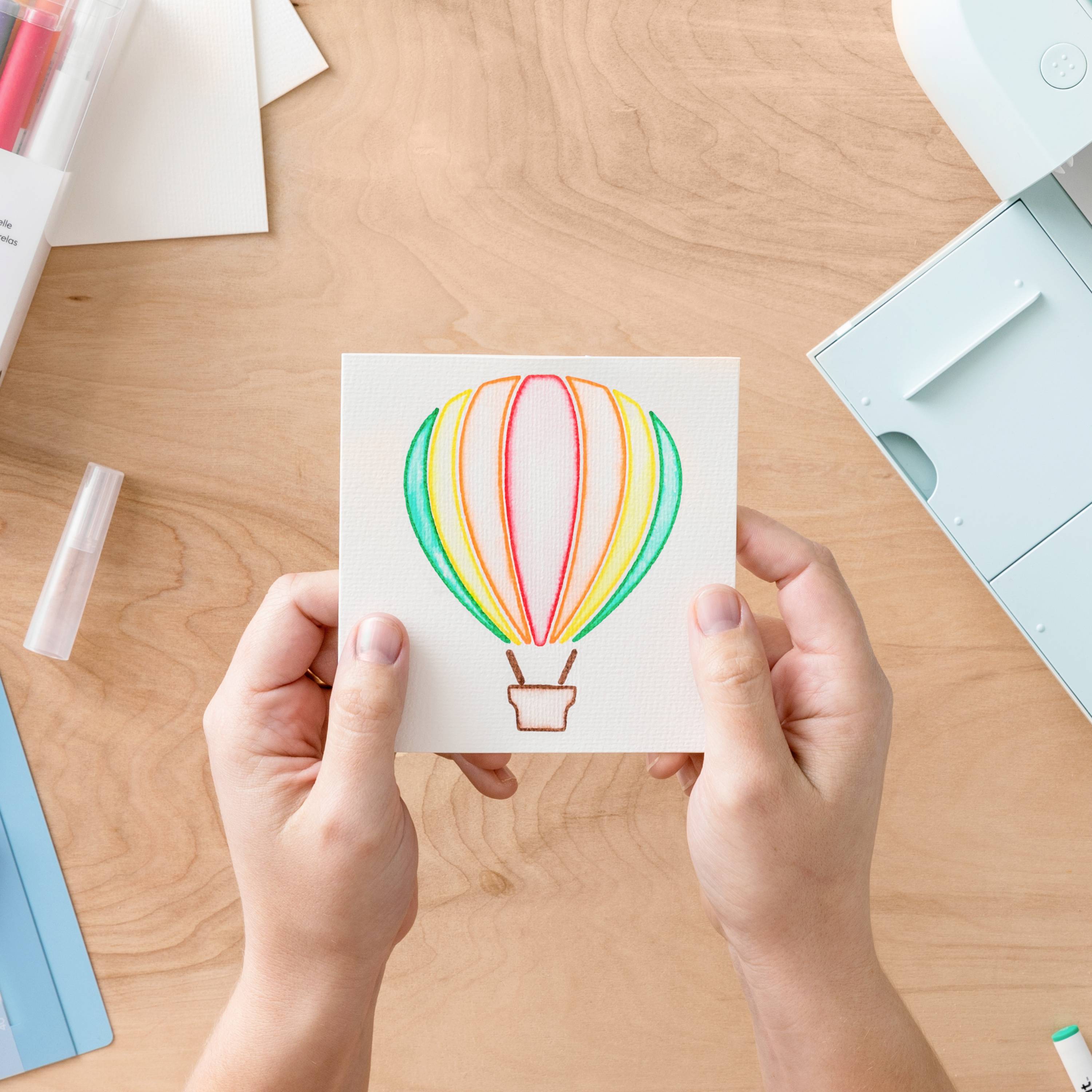 Cricut Aquarellkarten R40 12er Folie