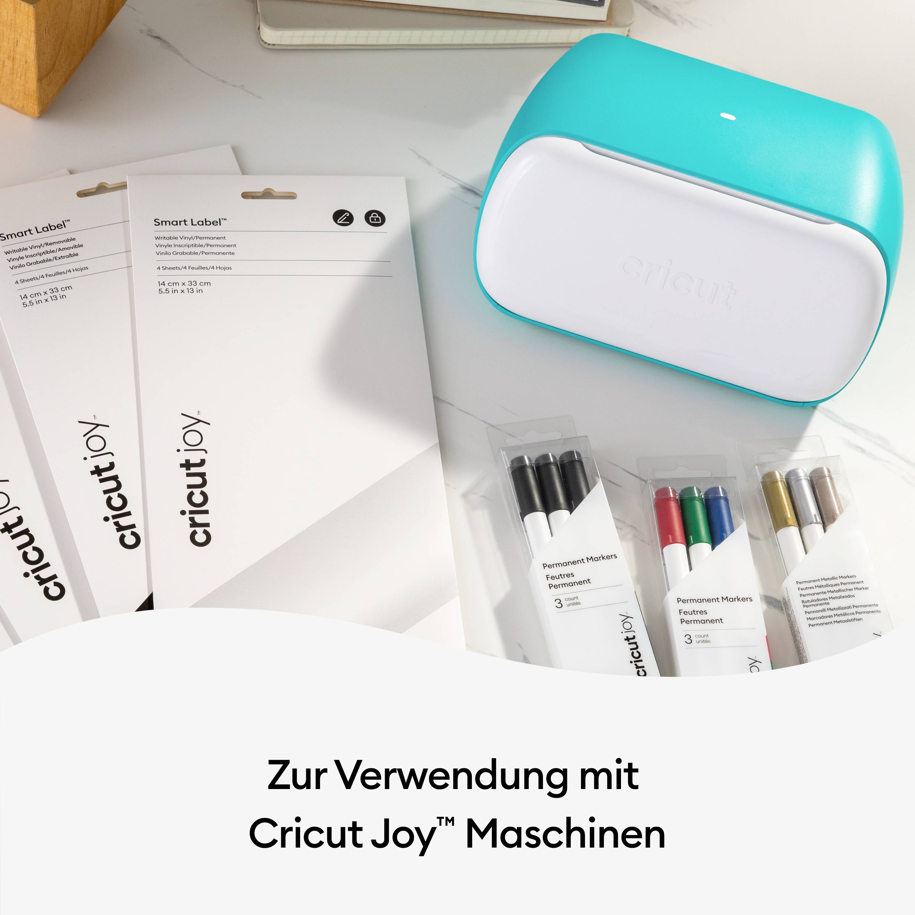 Cricut Joy Smart Vinylfolie - 14 x 33 cm Schwarz 2010002