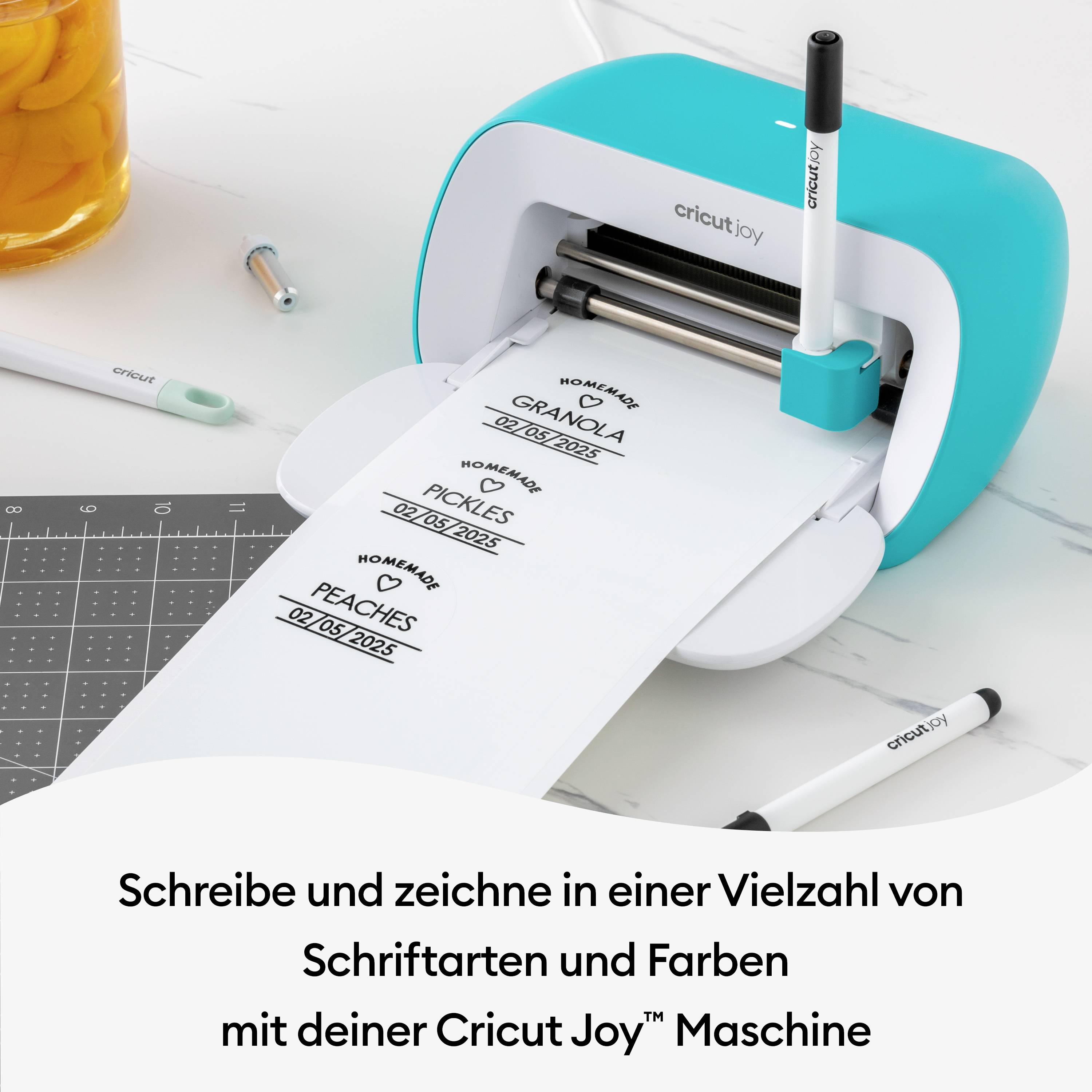 Cricut Permanent markers 1.0mm, 3er Stiftset Gold, Silber, Kupfer