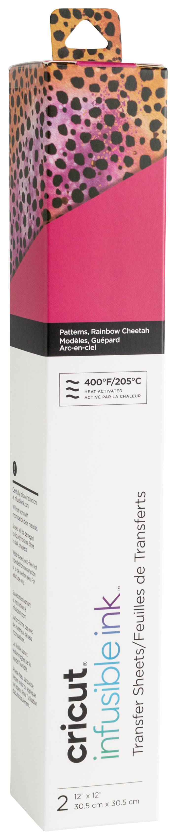 Cricut Infusible Ink Transfer Sheets 2er Folie Mehrfarbig, Gemustert