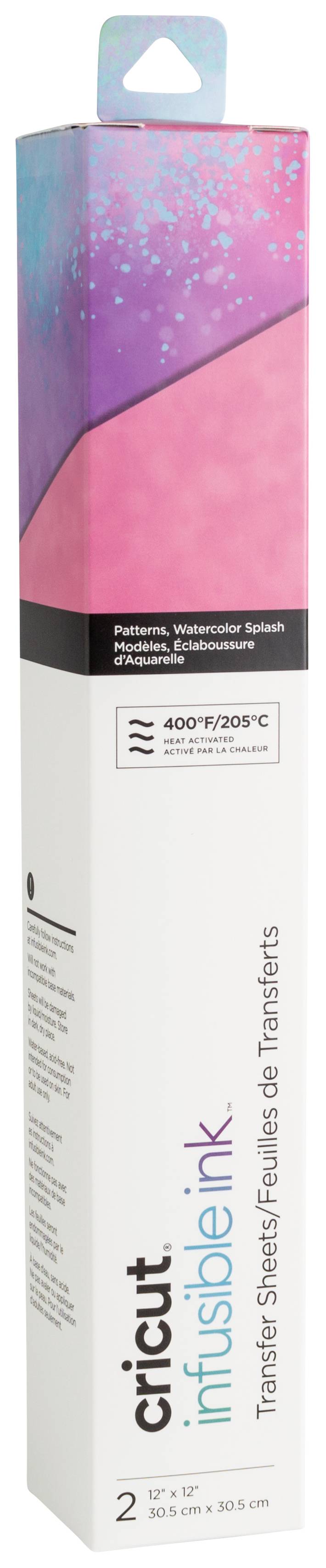 Cricut Infusible Ink Transfer Sheets 2er Folie Rosa, Gemustert