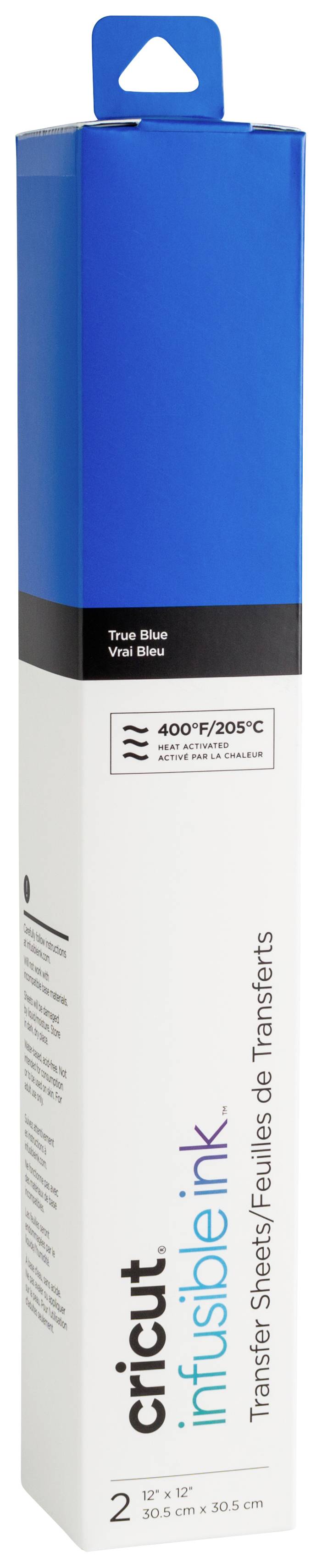 Cricut Infusible Ink Transfer Sheets 2er Folie Blau