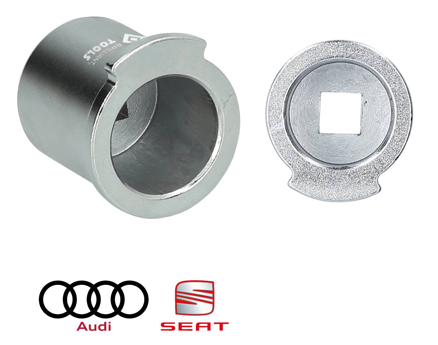 Brilliant Tools BT591087 Nockenwellen-Dreheinsatz für VAG 1.8, 2.0 TFSI