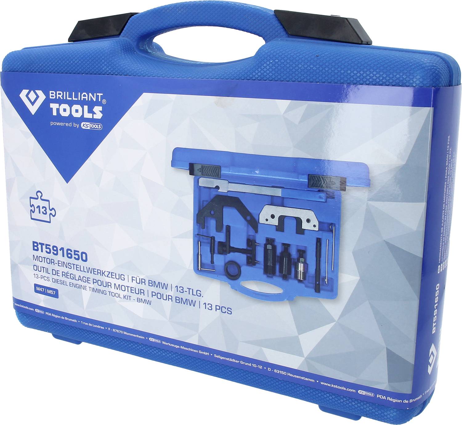Brilliant Tools BT591650 Motor-Einstellwerkzeug-Satz für BMW Diesel