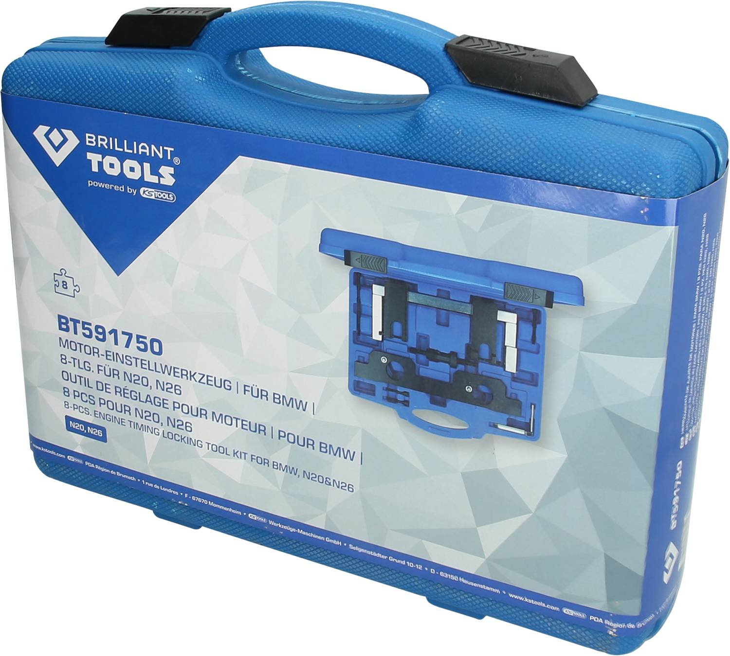 Brilliant Tools BT591750 Motor-Einstellwerkzeug-Satz für BMW N20, N26