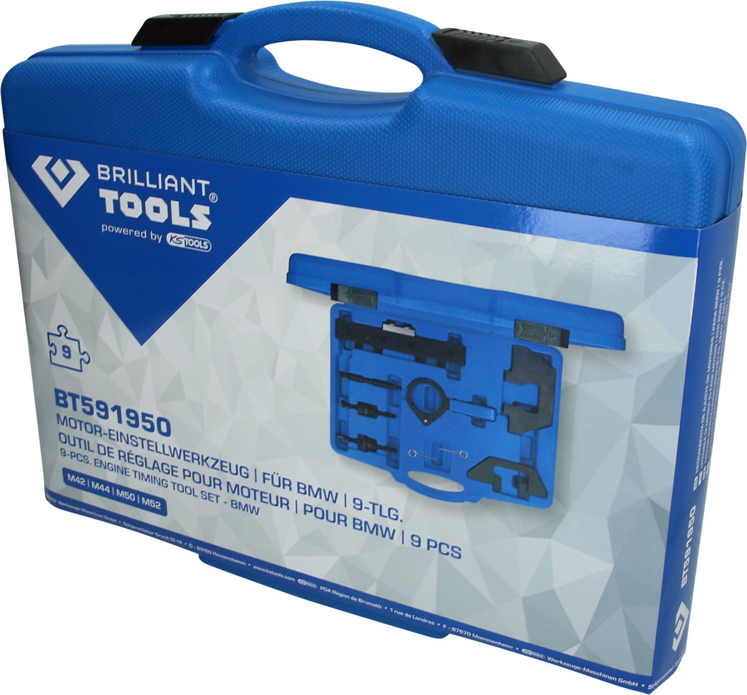 Brilliant Tools BT591950 Motor-Einstellwerkzeug-Satz für BMW M42, M50