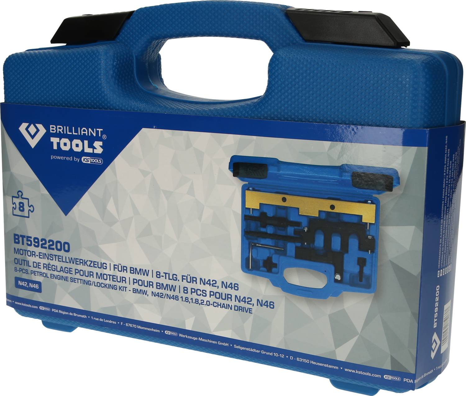 Brilliant Tools BT592200 Motor-Einstellwerkzeug-Satz für BMW N42, N46, N46T