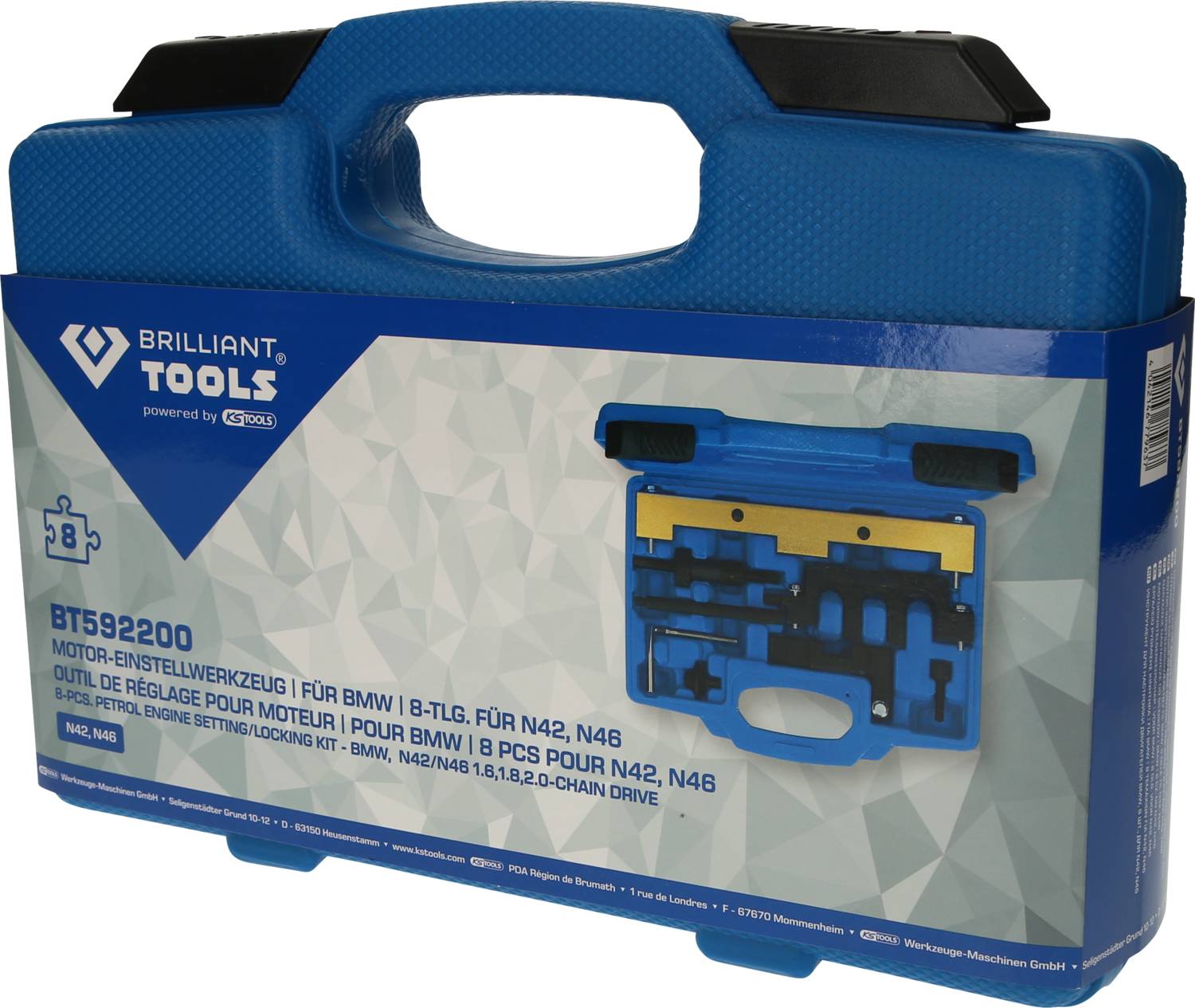 Brilliant Tools BT592200 Motor-Einstellwerkzeug-Satz für BMW N42, N46, N46T