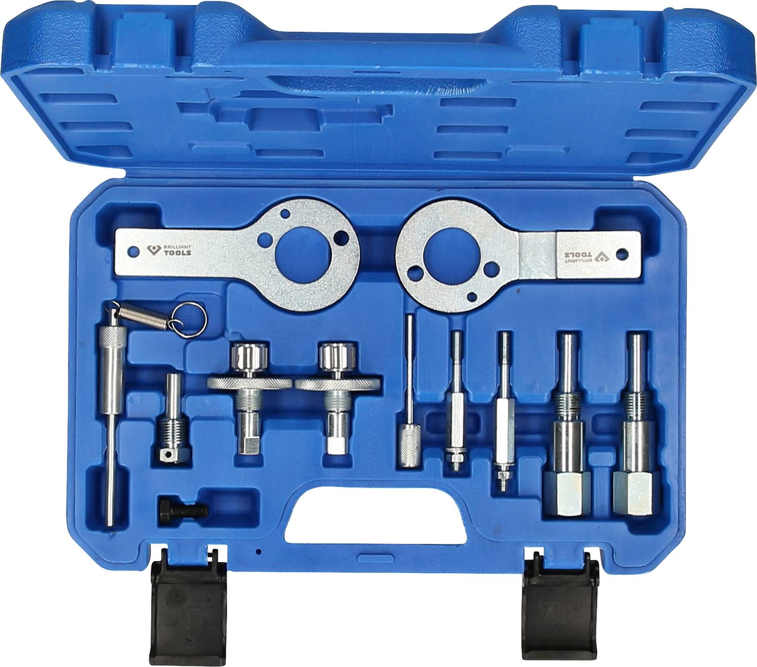 Brilliant Tools BT592500 Motor-Einstellwerkzeug, für Fiat, Opel, 12-tlg