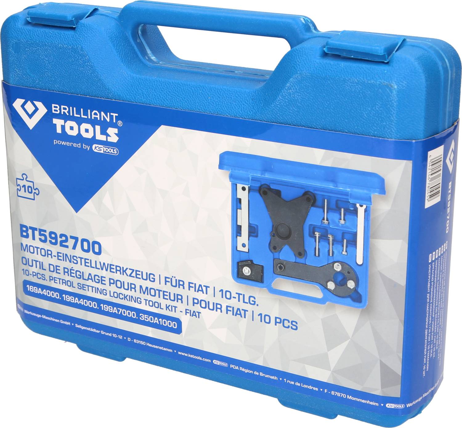 Brilliant Tools BT592700 Motor-Einstellwerkzeug-Satz für Alfa Romeo, Fiat 1.4 MultiAir