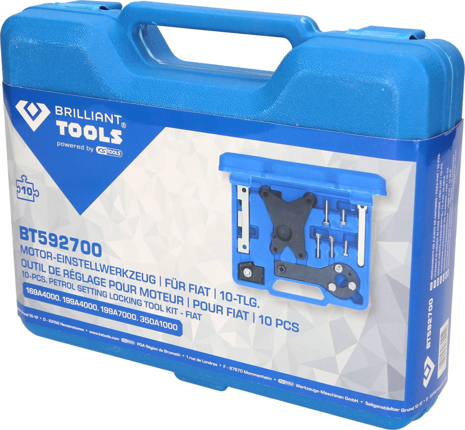 Brilliant Tools BT592700 Motor-Einstellwerkzeug-Satz für Alfa Romeo, Fiat 1.4 MultiAir