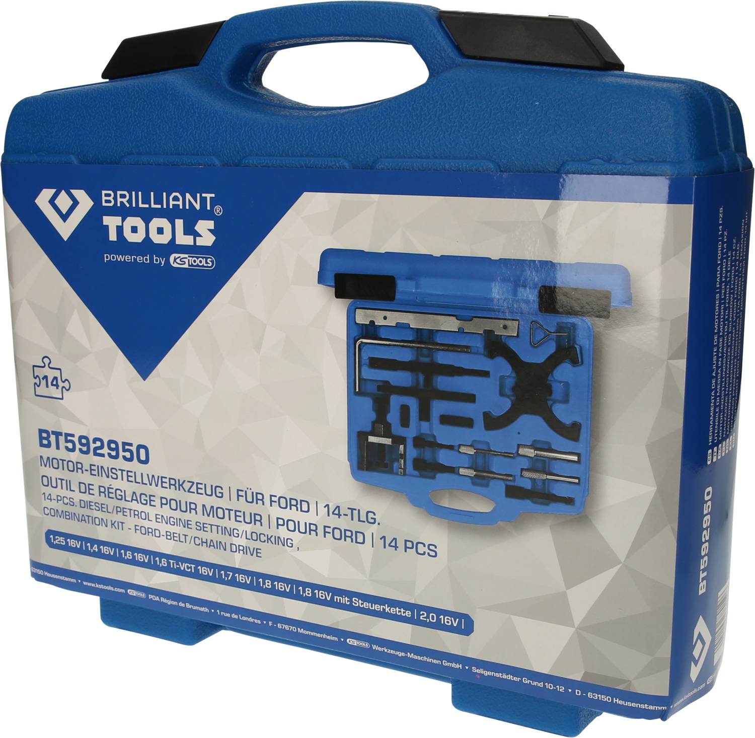 Brilliant Tools BT592950 Motor-Einstellwerkzeug für Ford