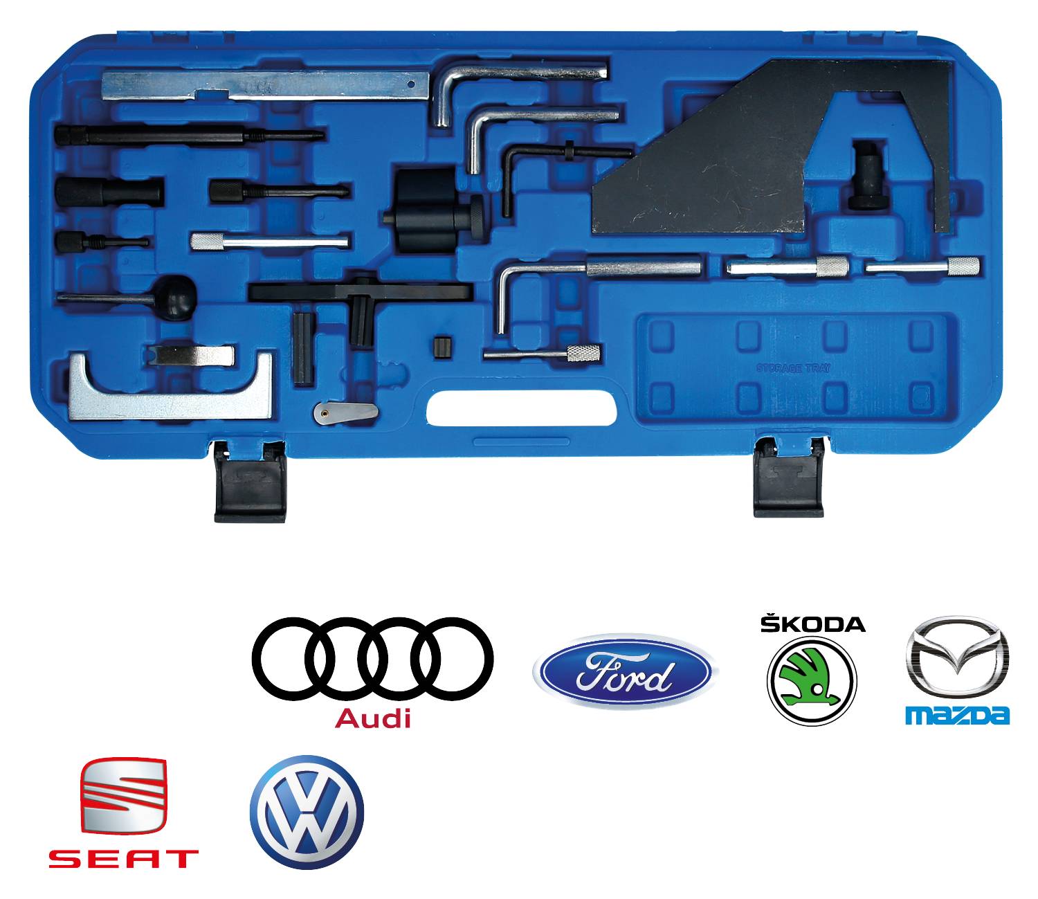 Brilliant Tools BT593100 Motor-Einstellwerkzeug-Satz für Ford